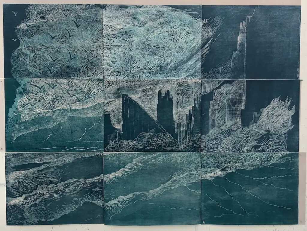 From the Sea II (after von Guérard)